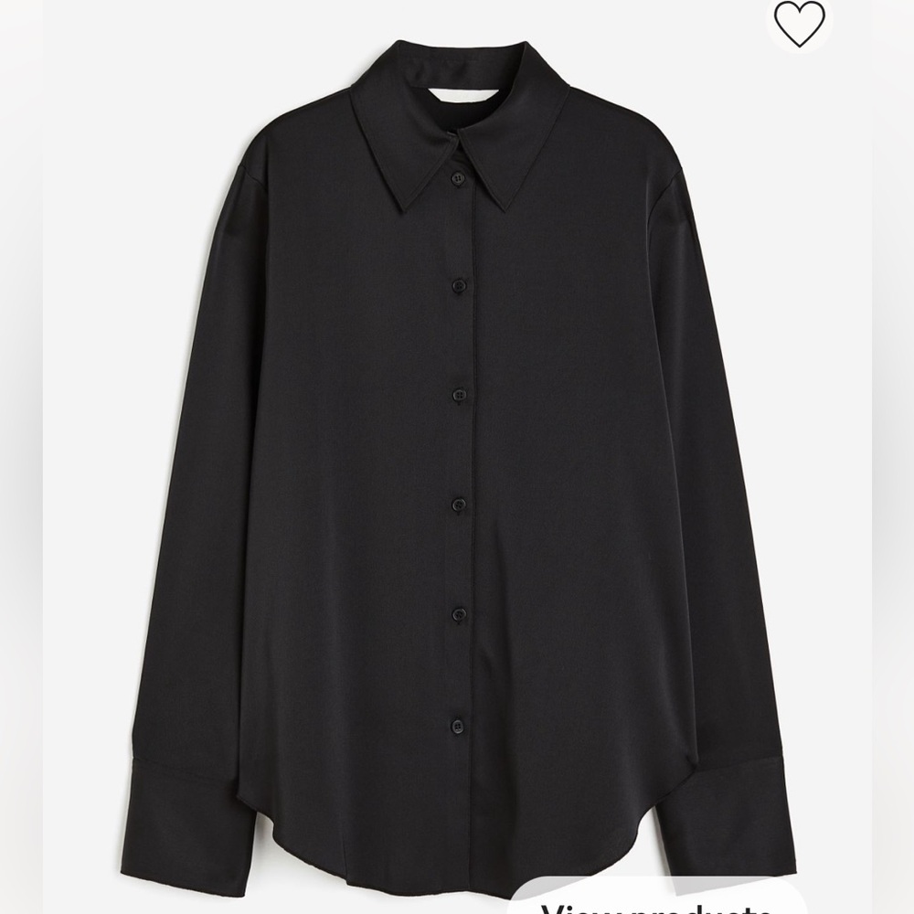 SZ 3XL NWOT H&M Satin Blouse